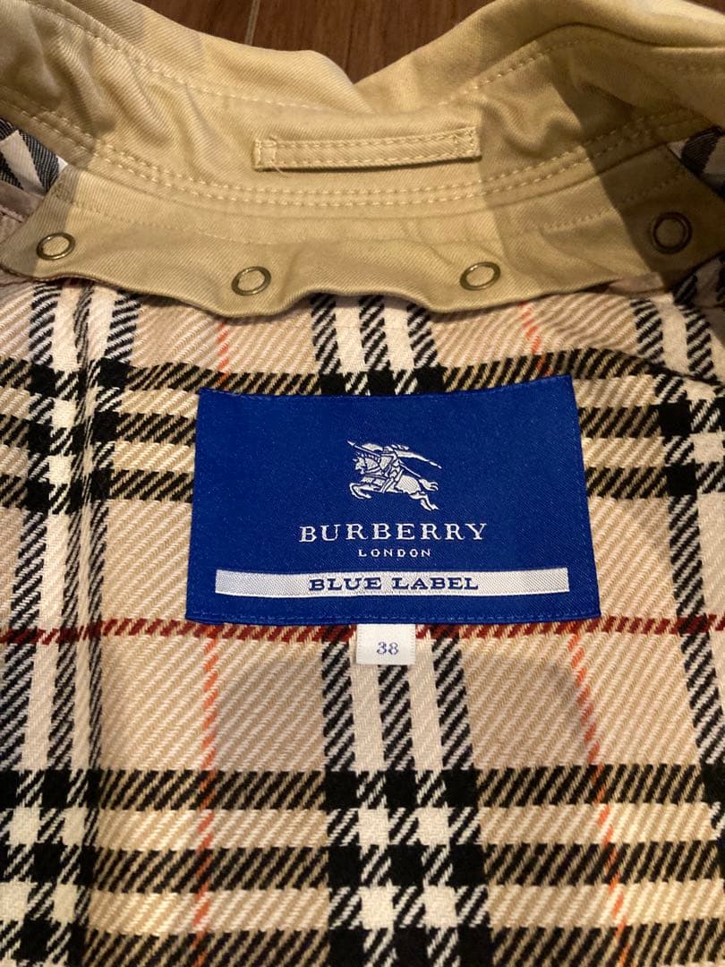 Burberry ベージュトレンチコート サイズ38 100%コットン