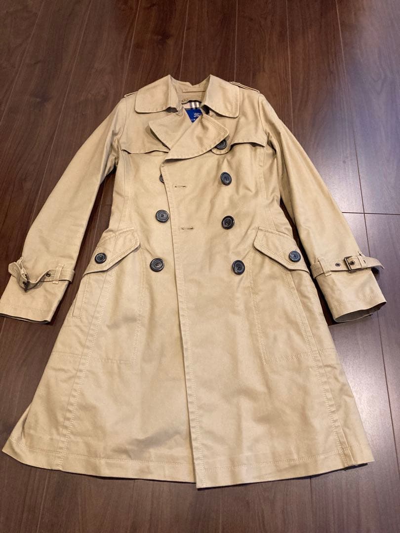 Burberry ベージュトレンチコート サイズ38 100%コットン