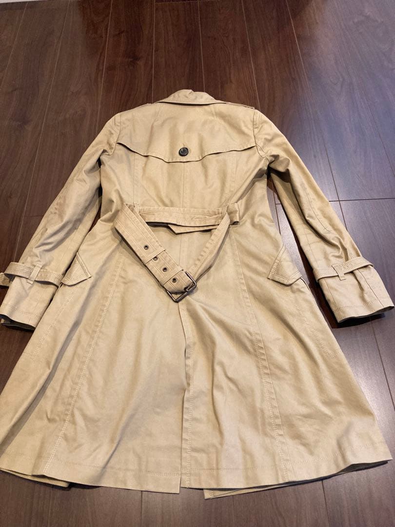 Burberry ベージュトレンチコート サイズ38 100%コットン