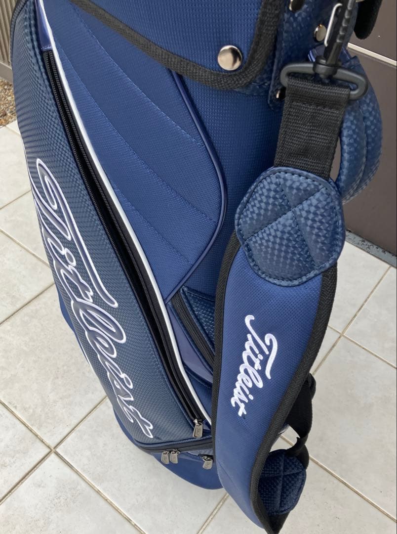 Titleist ネイビー キャディバッグ