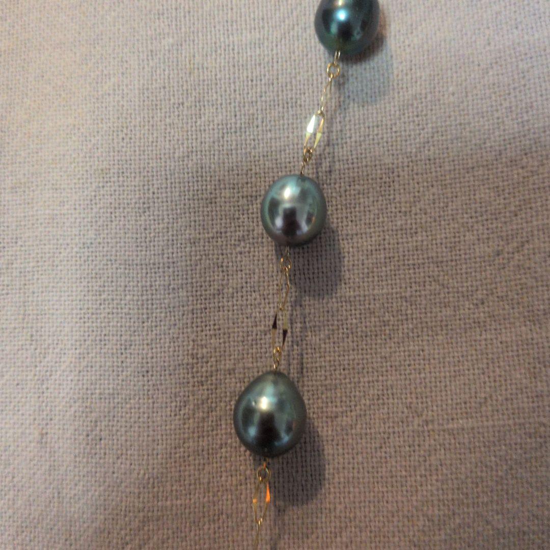 ペルラジオーネ黒蝶真珠ネックレス