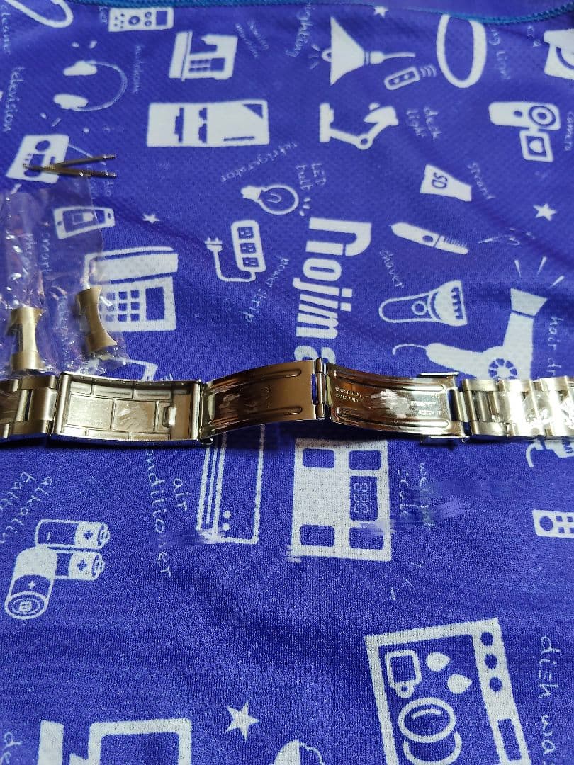 アンティークロレックス互換社外オイスタースポーツブレス　ラグ幅19mm