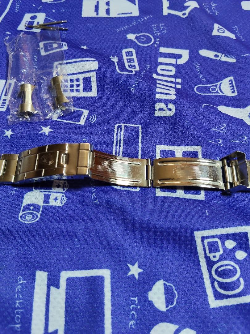 アンティークロレックス互換社外オイスタースポーツブレス　ラグ幅19mm