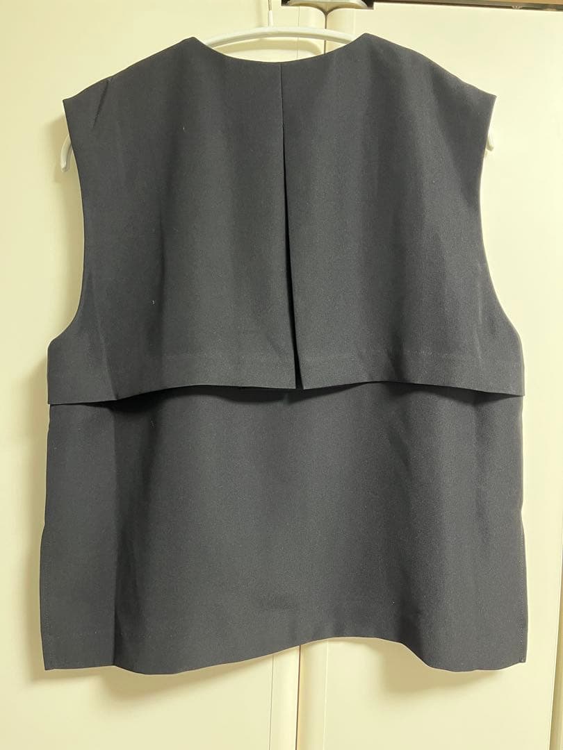 OURアワーホーム 洗えるボタンベスト