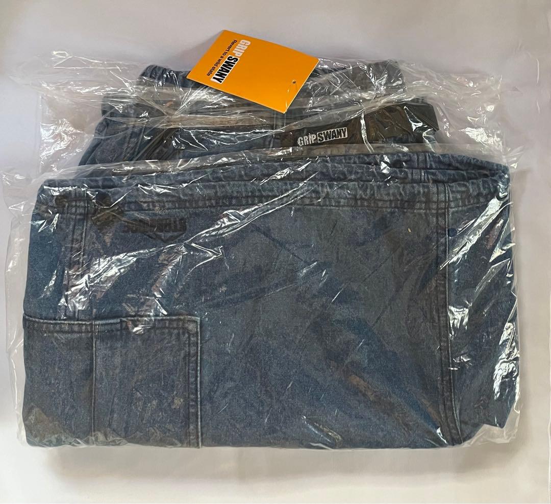 STABRIDGE GRIP SWANY コラボ デニムショーツ XL