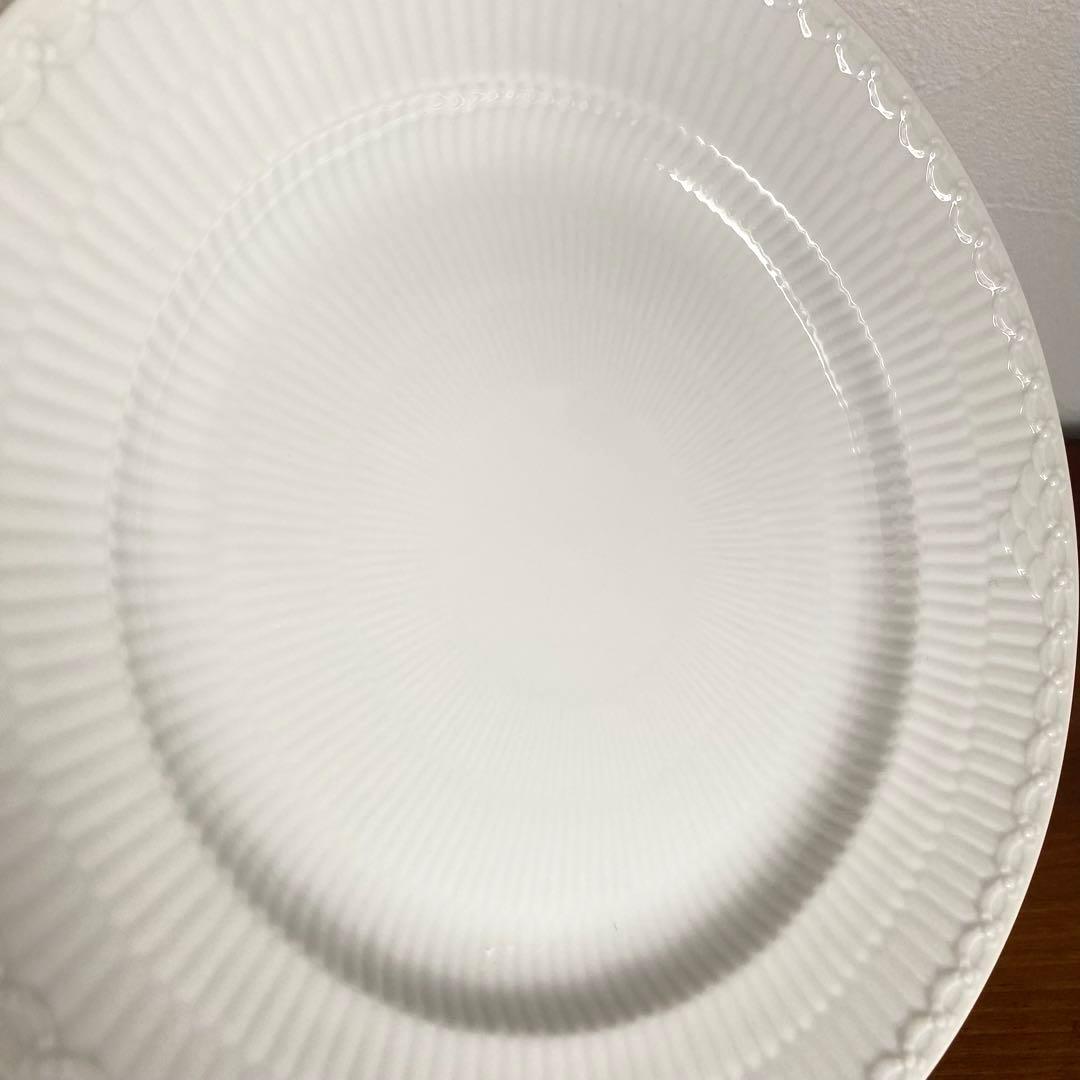 【SAKURA】ロイヤルコペンハーゲン ホワイトフルーテッド　3枚