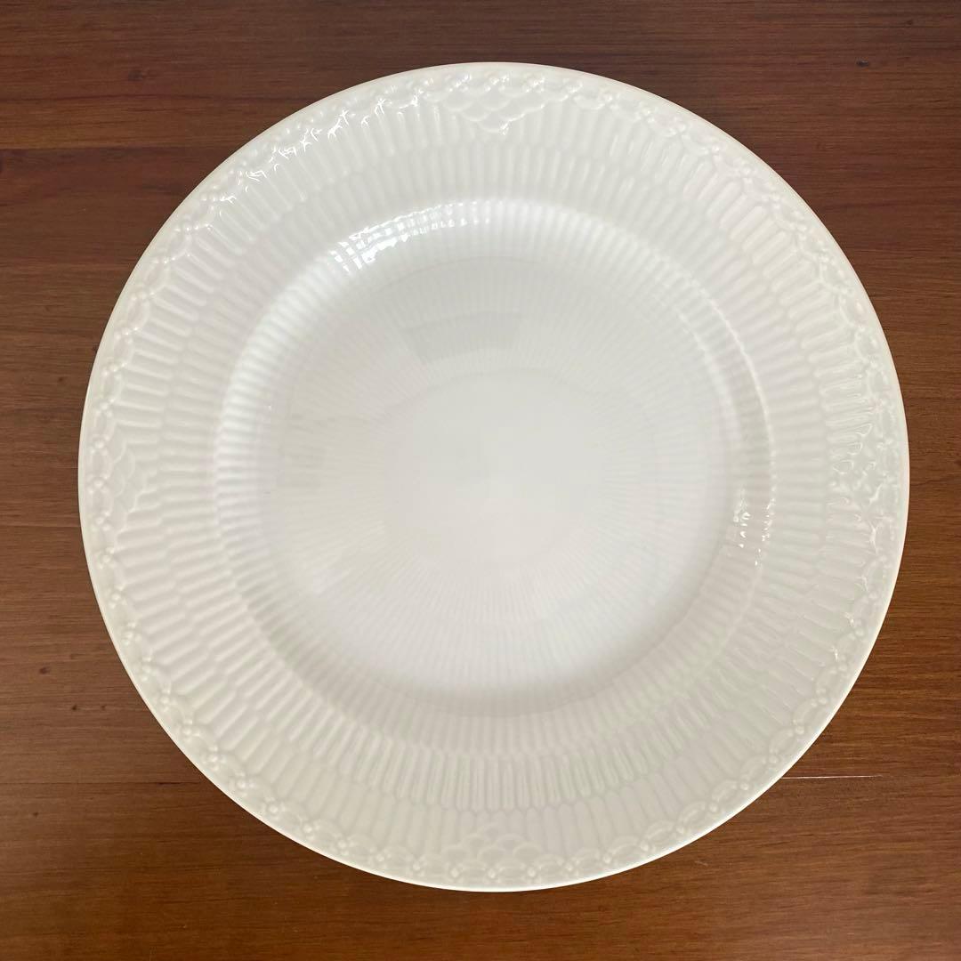 【SAKURA】ロイヤルコペンハーゲン ホワイトフルーテッド　3枚