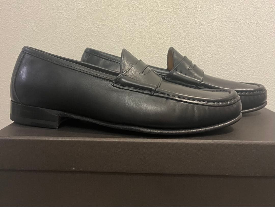 新品！【YUKETEN】 \"Modello 6\" 70s Loafer 黒