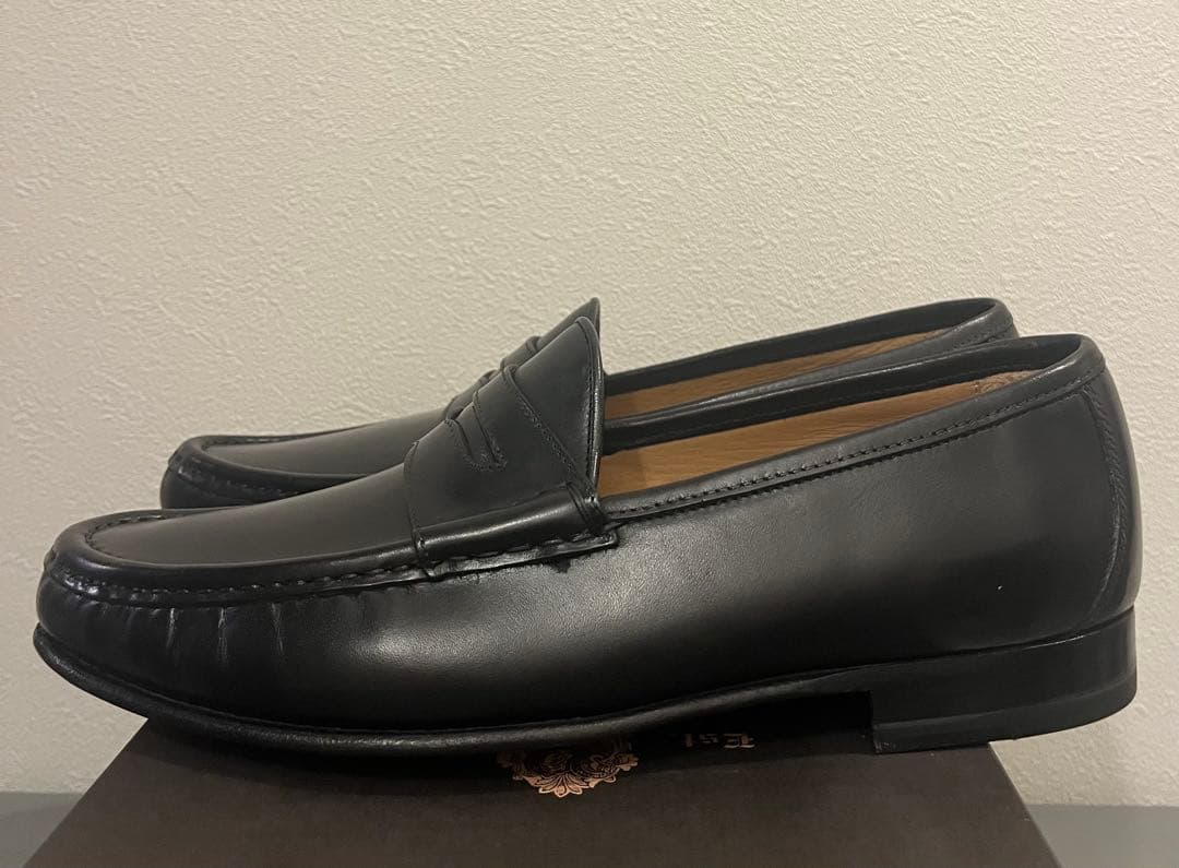 新品！【YUKETEN】 \"Modello 6\" 70s Loafer 黒