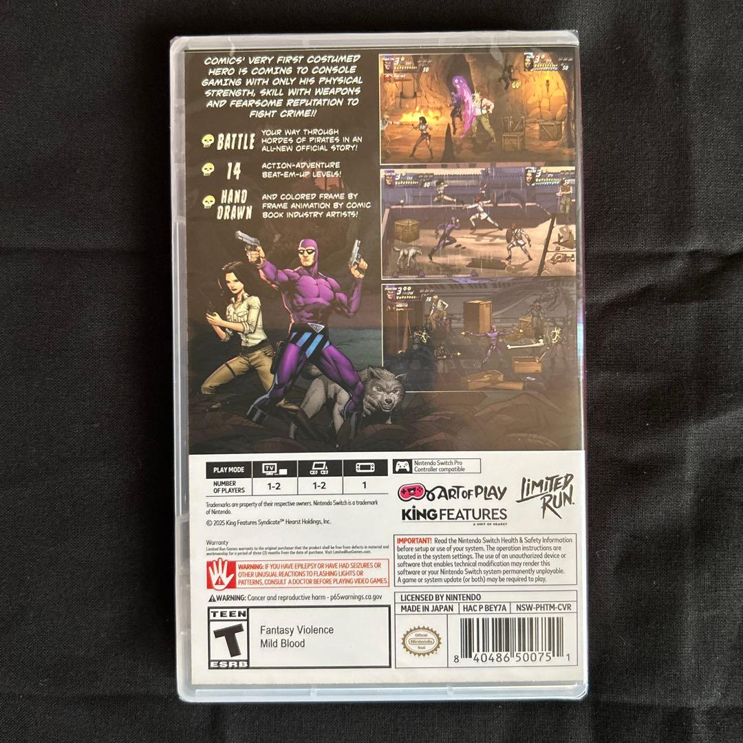 【新品】The Phantom Nintendo Switch ザ ファントム