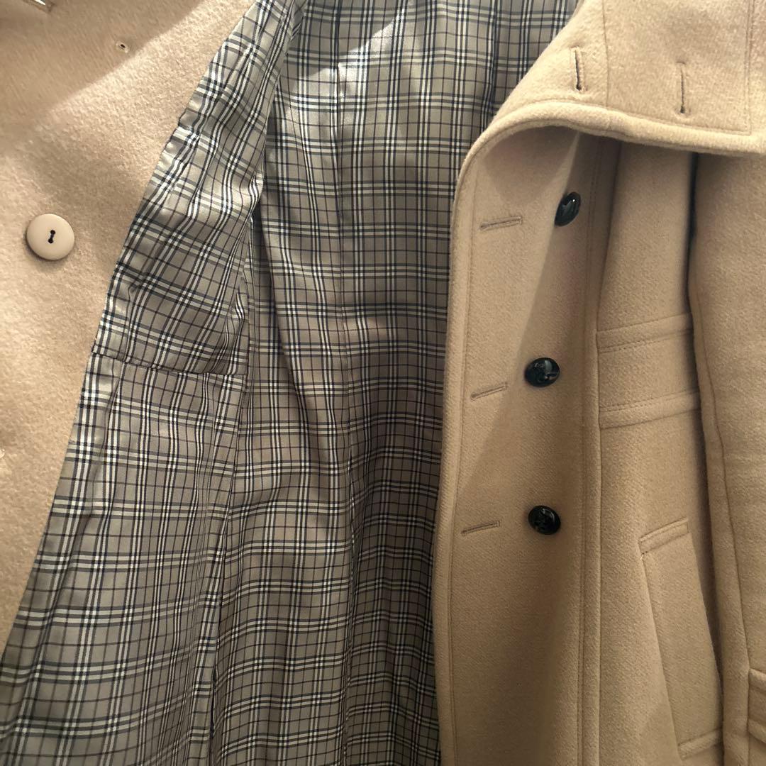 BURBERRY BLUE LABEL ウールピーコート 38