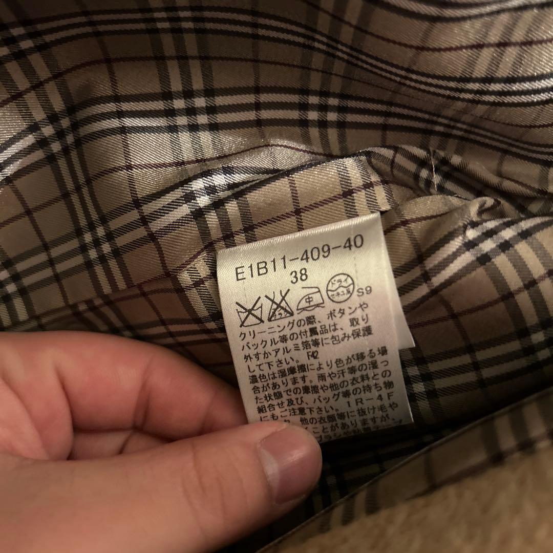 BURBERRY BLUE LABEL ウールピーコート 38