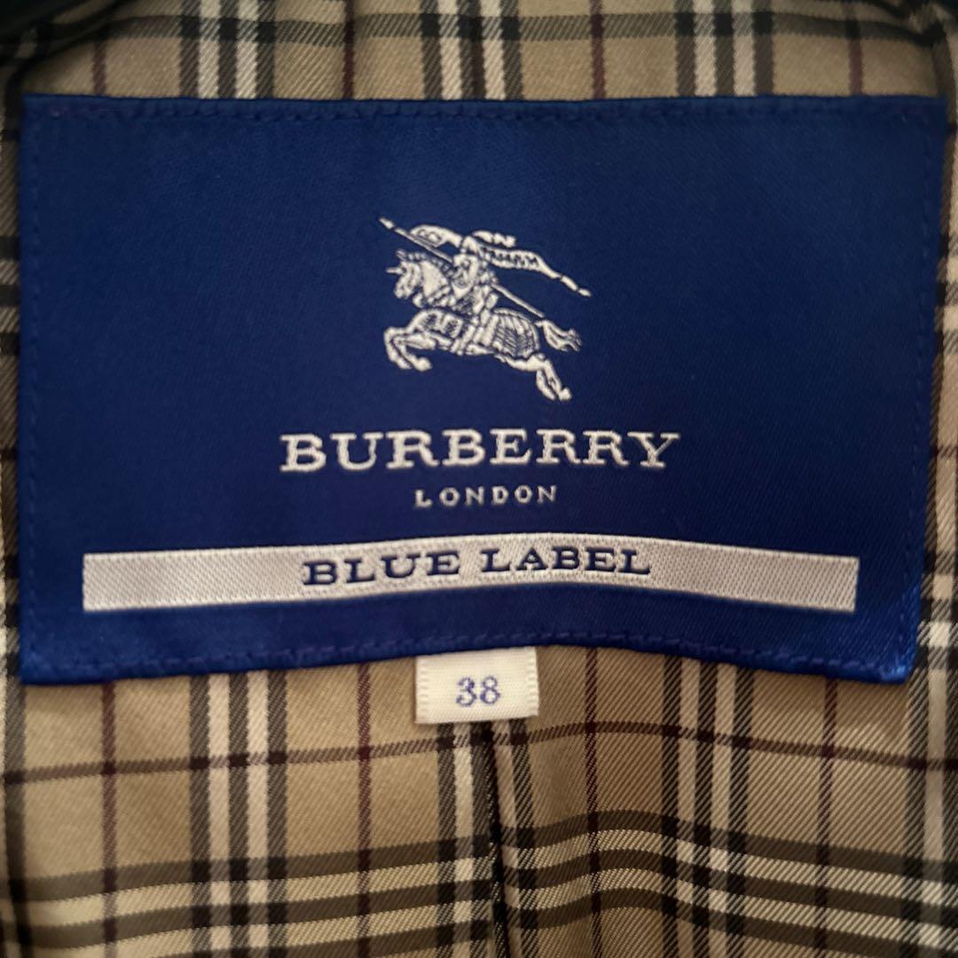 BURBERRY BLUE LABEL ウールピーコート 38