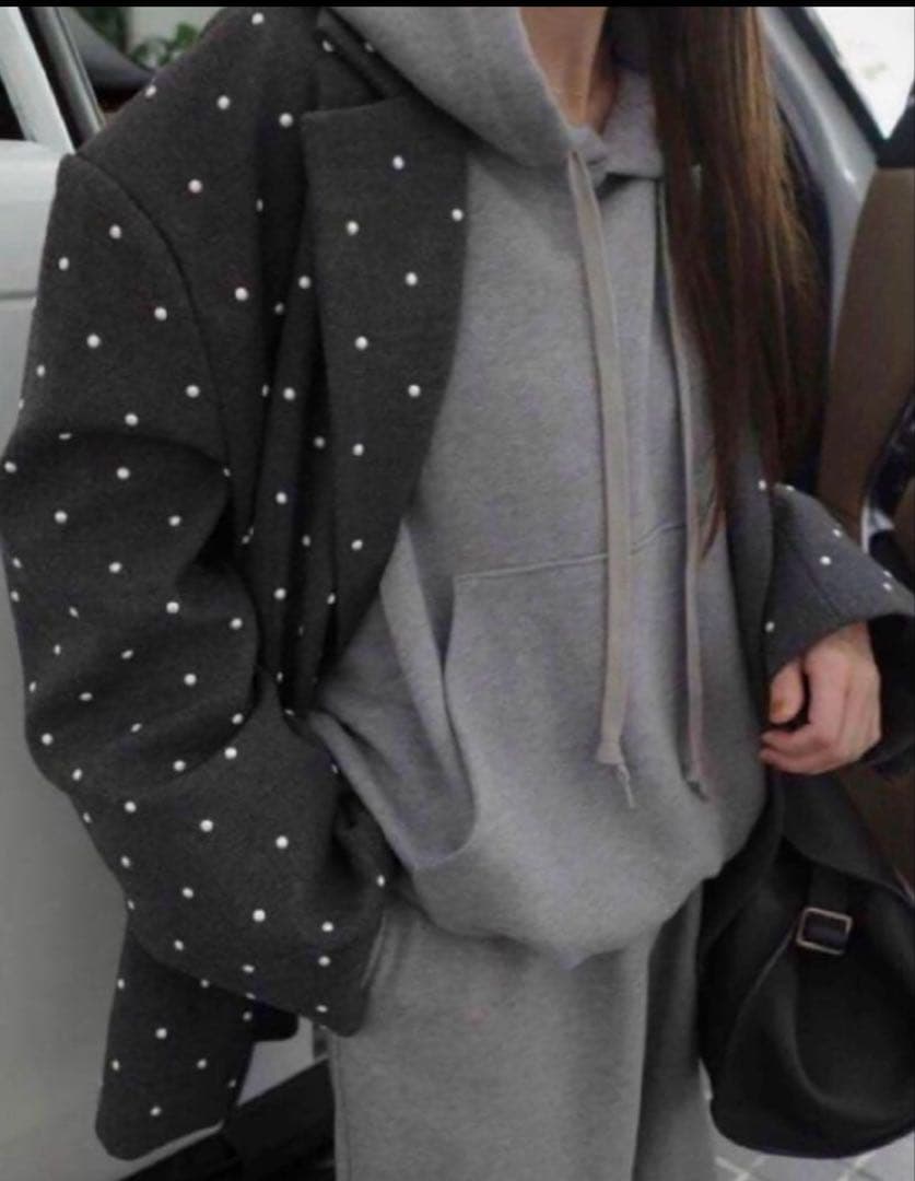 新品 CLANE クラネ パールジャケット PEARL DOT JACKET