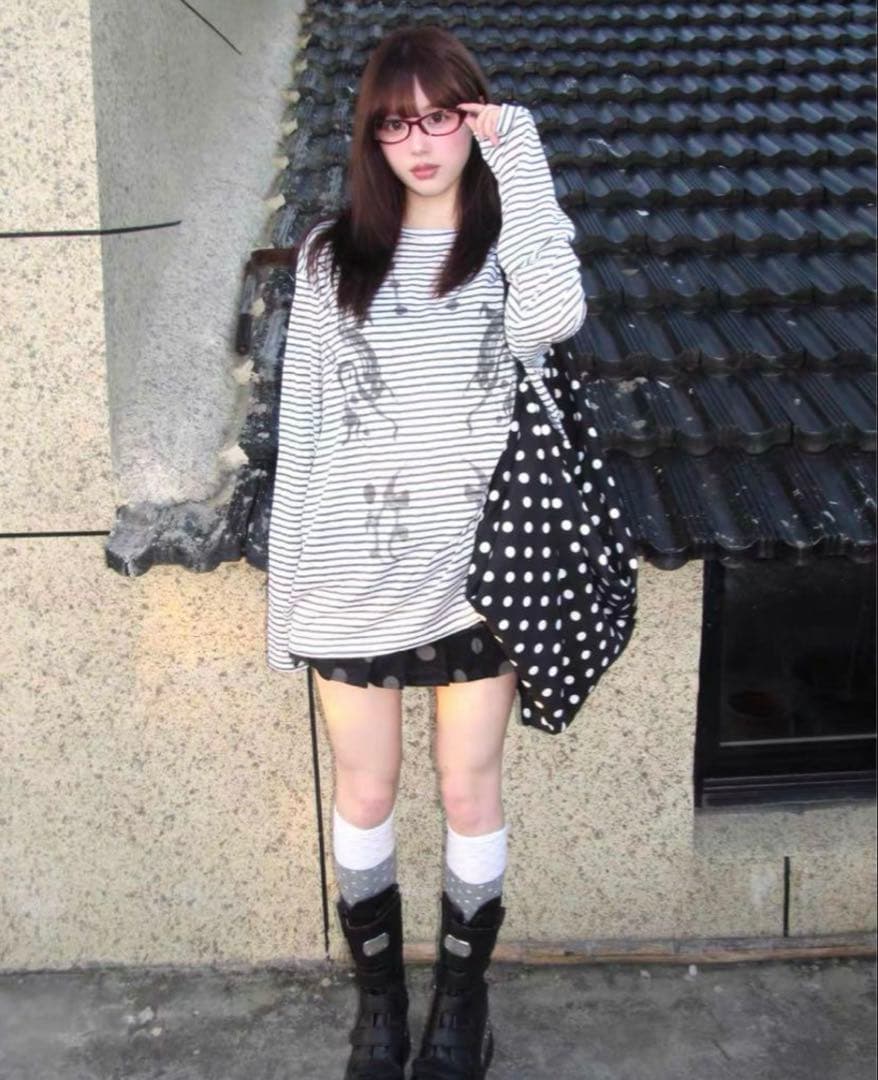 Fuzzykon テンセルコットンUVカットオーバーサイズロングスリーブ