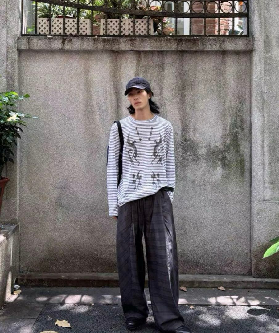 Fuzzykon テンセルコットンUVカットオーバーサイズロングスリーブ