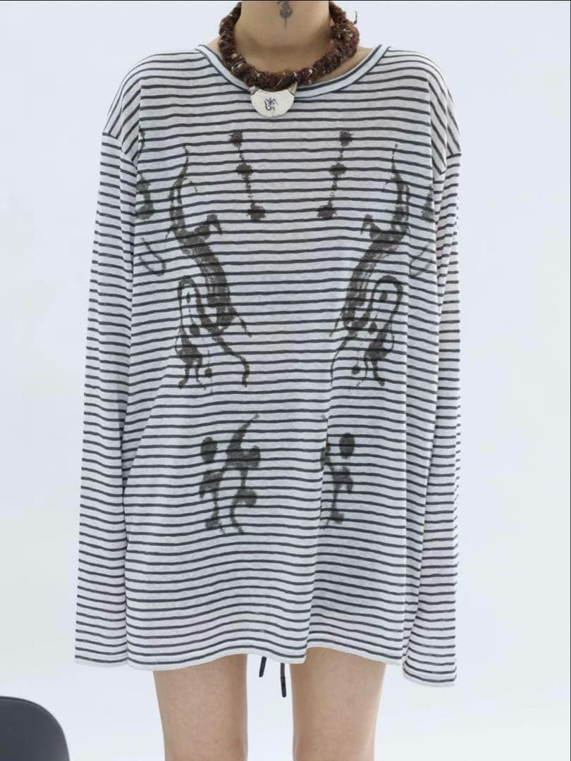 Fuzzykon テンセルコットンUVカットオーバーサイズロングスリーブ