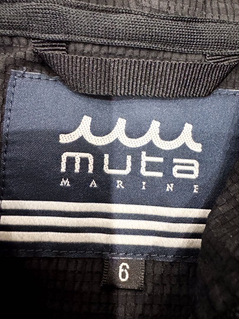 muta MARINE Dot Air ジップアップパーカー