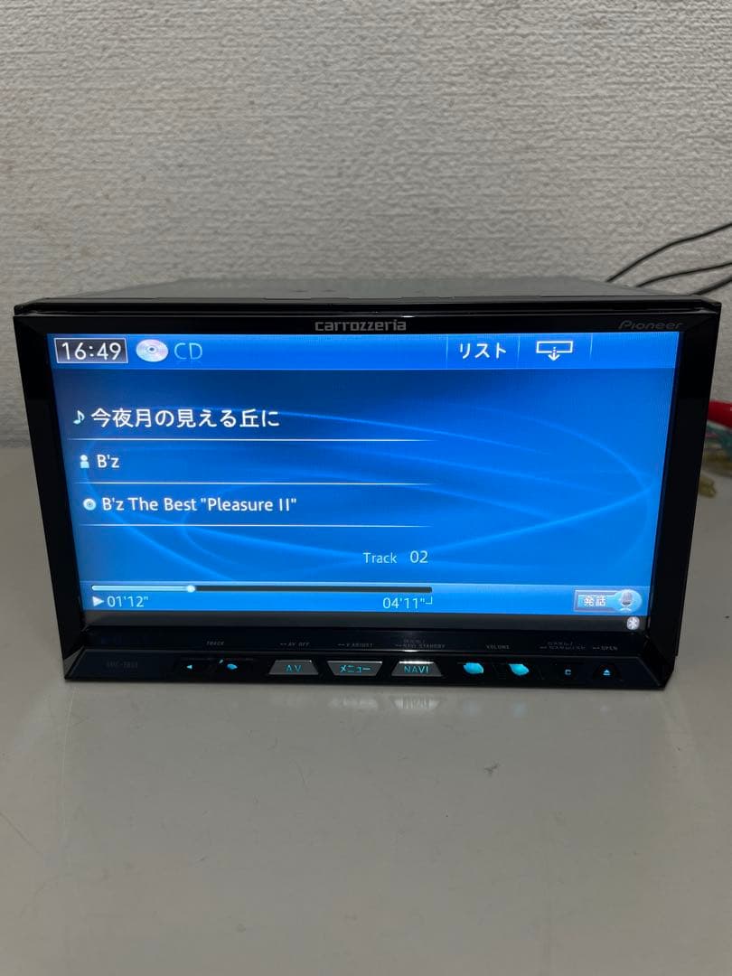カロッツェリア◇AVIC-ZH09CS◇フルセグ/CD/DVD/BT/MS/SD