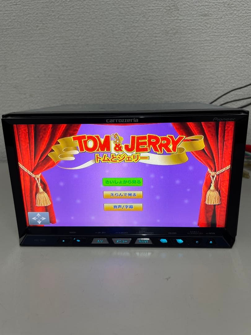 カロッツェリア◇AVIC-ZH09CS◇フルセグ/CD/DVD/BT/MS/SD