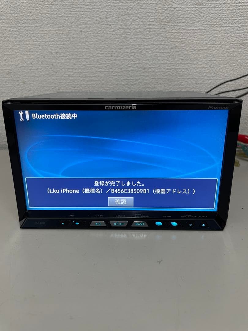カロッツェリア◇AVIC-ZH09CS◇フルセグ/CD/DVD/BT/MS/SD