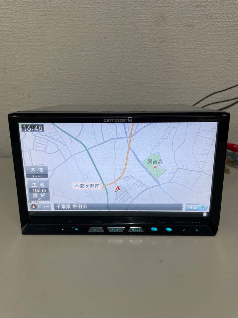 カロッツェリア◇AVIC-ZH09CS◇フルセグ/CD/DVD/BT/MS/SD