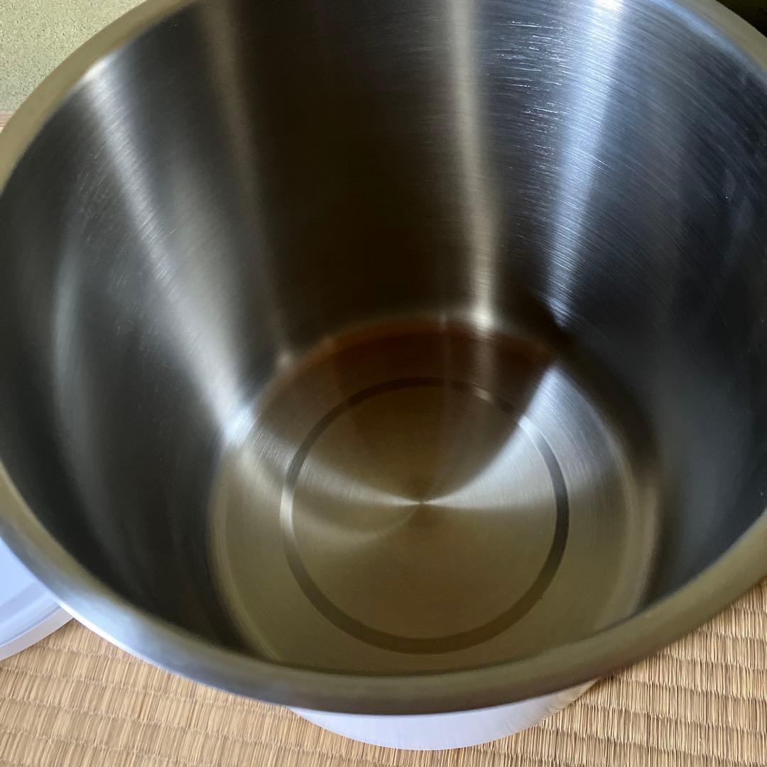 真空保存容器　ooble 13ℓ ホワイト