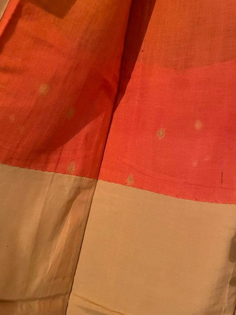 【銘仙】着物 大正ロマン レトロモダン アンティーク 正絹 矢羽根 146/62