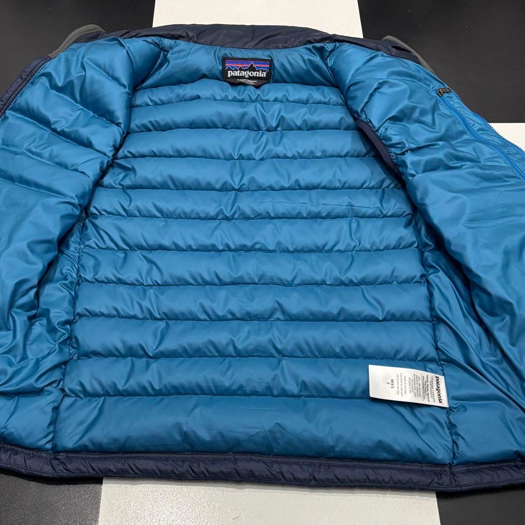 美品 15年 限定 パタゴニア ダウン セーター ベスト NVYB S down