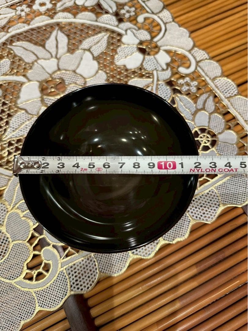 未使用 最高級 特選漆器 会津塗 吸物椀 セット 金彩 松竹梅