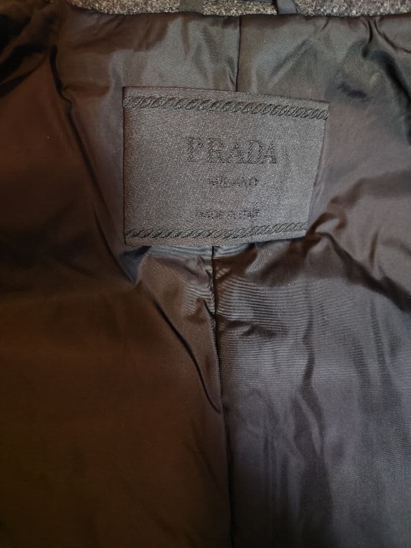PRADAプラダウールVintageArchiveジャケットブルゾンコート