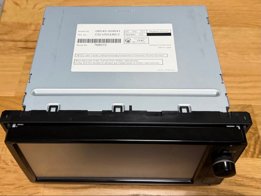 トヨタ純正ナビ NSZN-W64T 7インチ