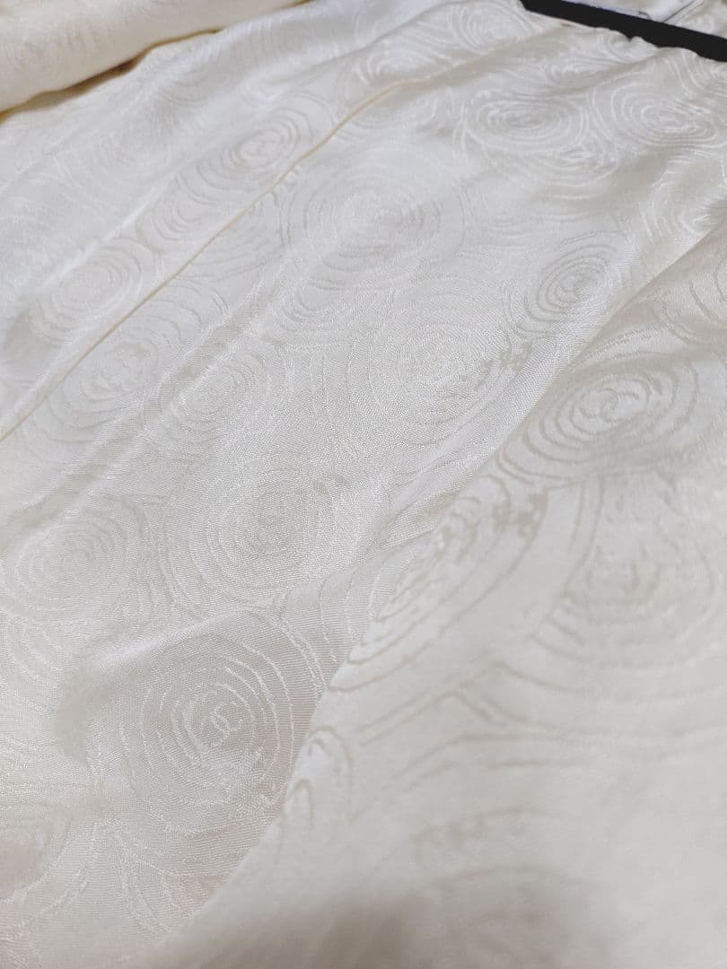 CHANELシャネルボタンノーカラーツイードジャケット フランス製