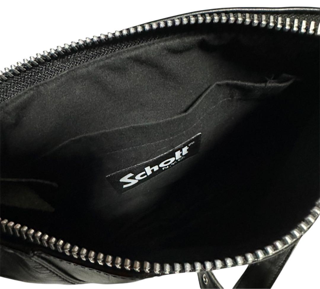 schott ライダース ショルダーバッグ ルイスレザー 666 32 34