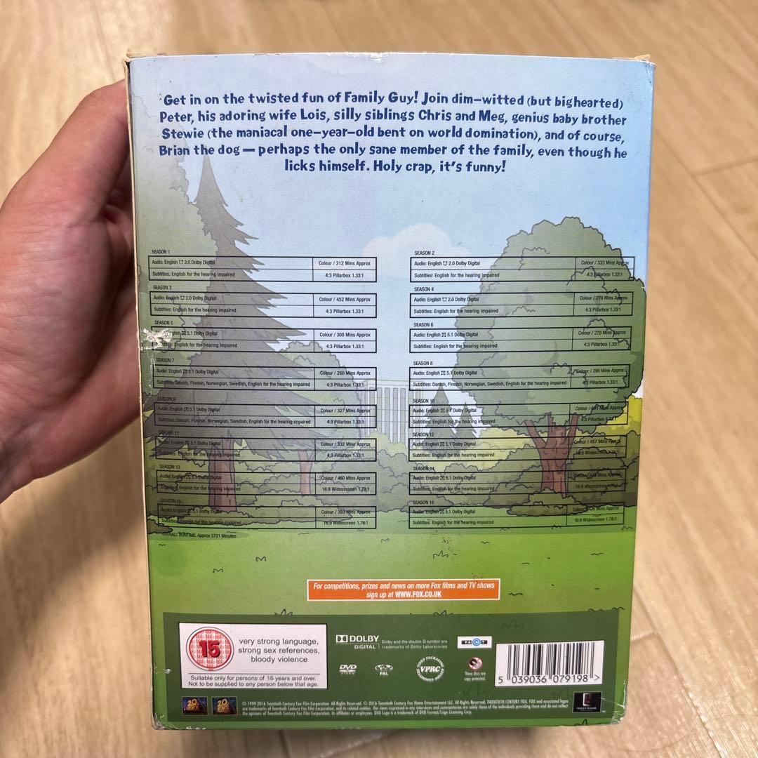 ファミリー・ガイ コンプリート 1-16 コレクション