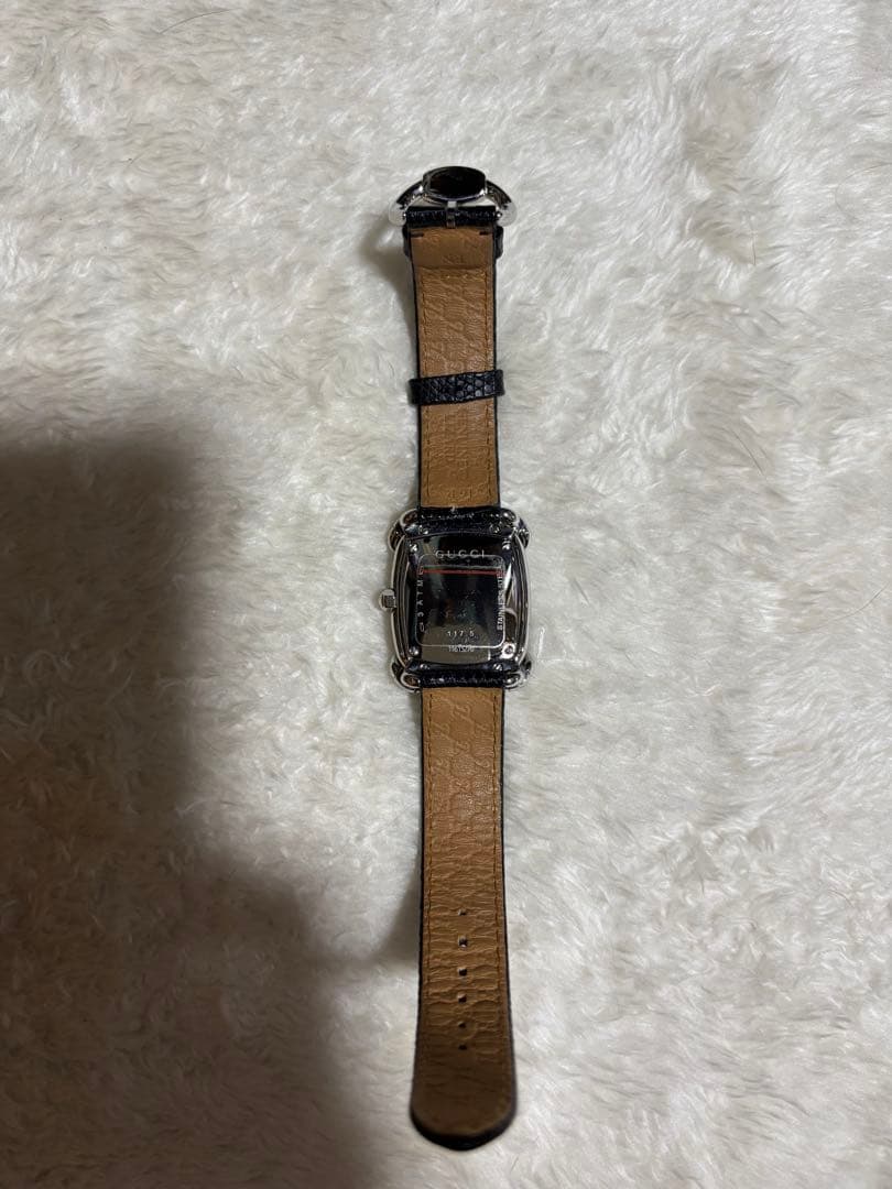 GUCCI ホースビットカクテルダイヤウォッチ/レディース　ブラック　希少
