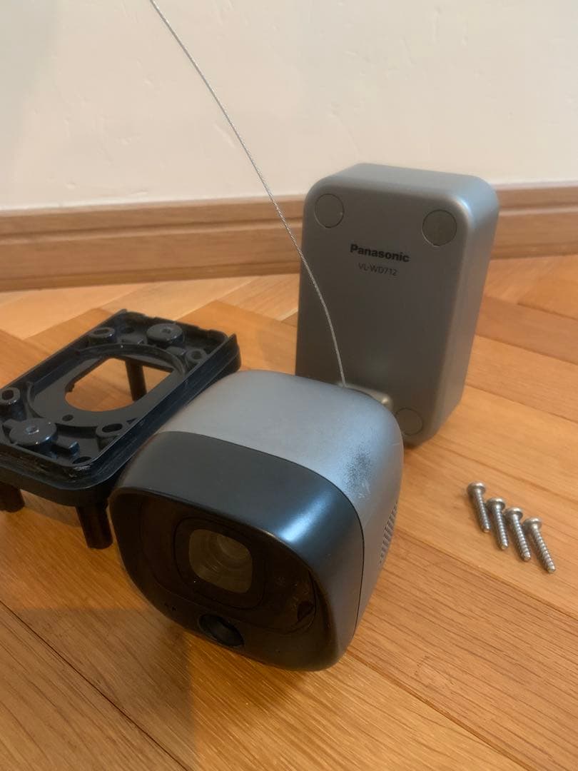 Panasonic VL-WD712X ドアホン連動　ワイヤレス防犯カメラ2台