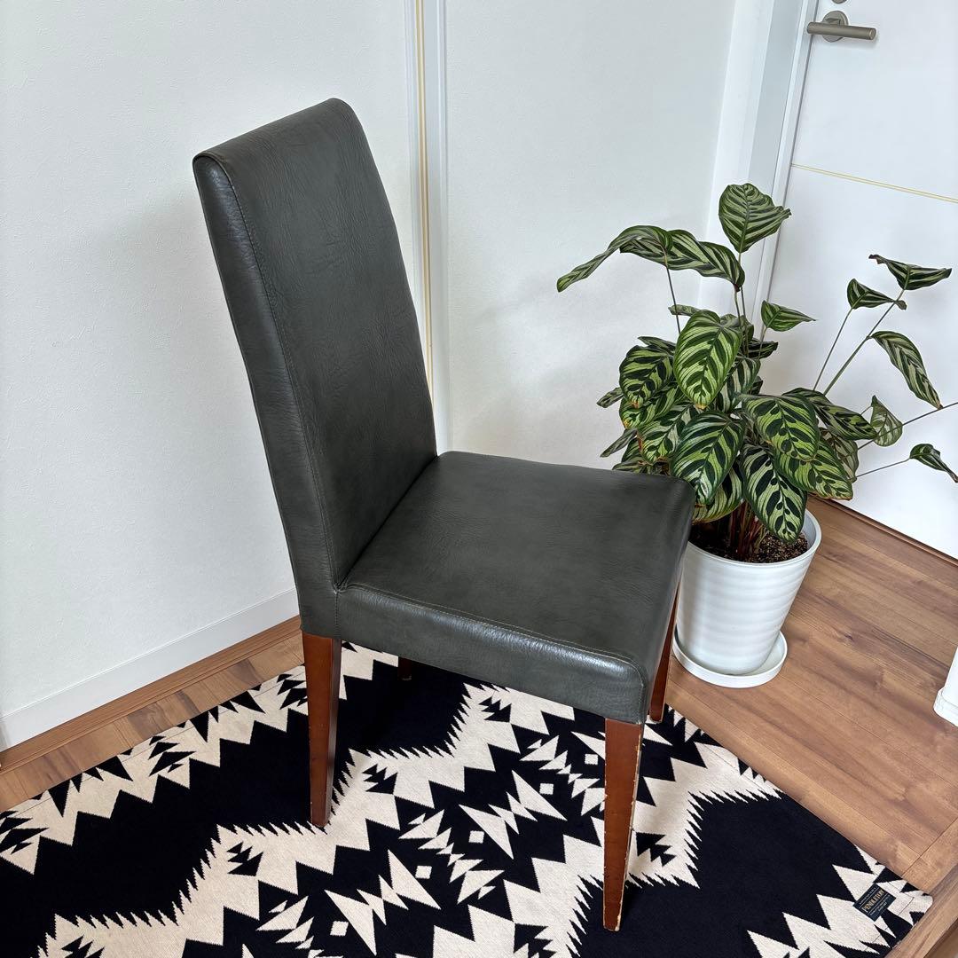 ROCKSTONE 高級ダイニングチェア　PM144 アンティークグリーン①