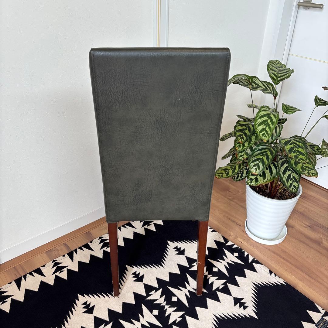 ROCKSTONE 高級ダイニングチェア　PM144 アンティークグリーン①