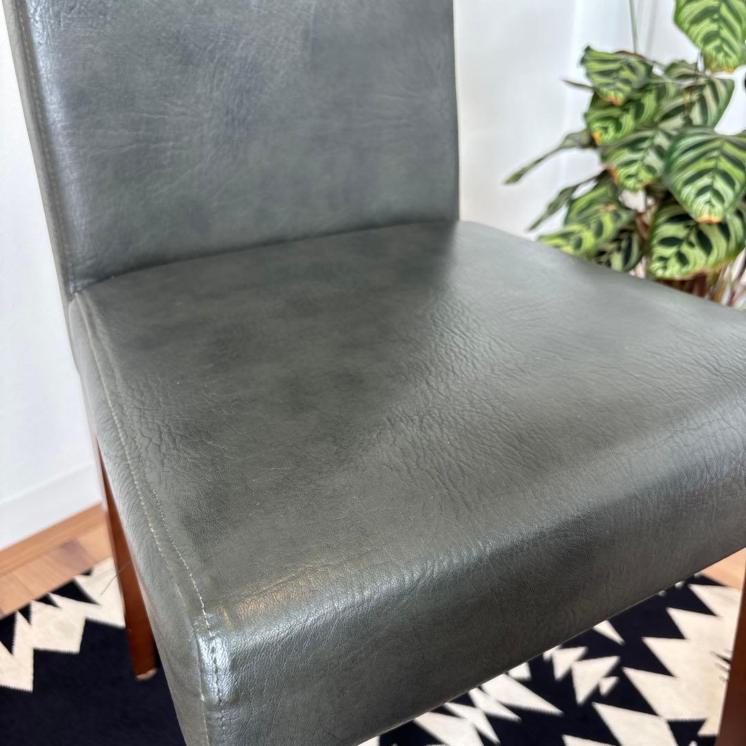 ROCKSTONE 高級ダイニングチェア　PM144 アンティークグリーン①