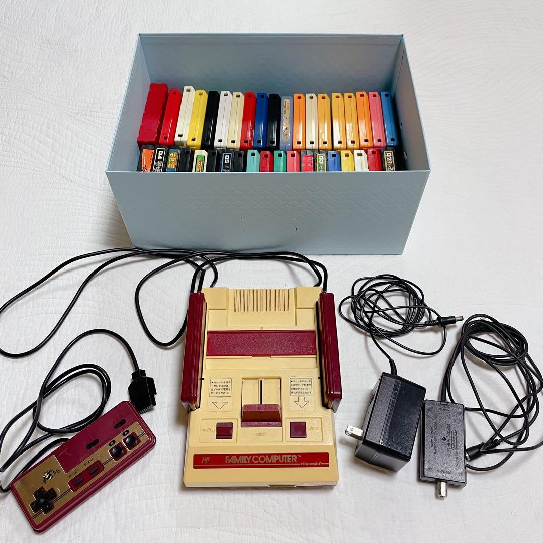 ファミコン本体+ジョイカードマーク2+ソフト37本　セット　定価約23万円相当！