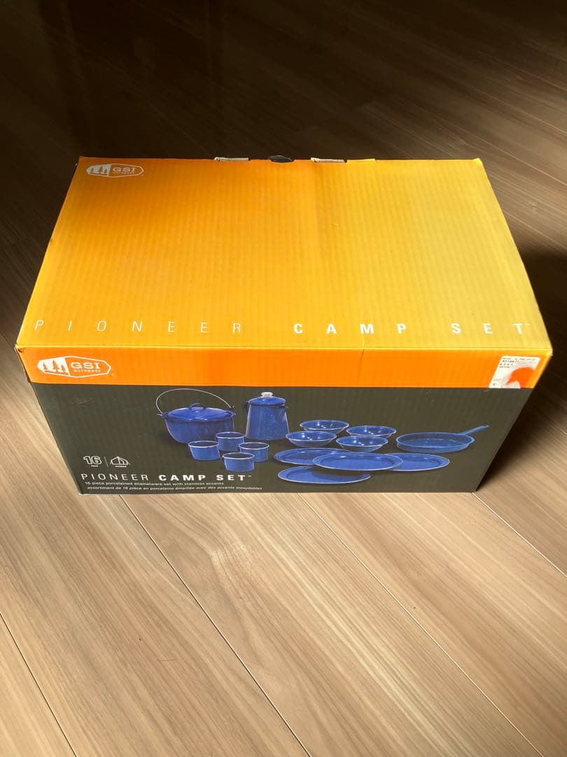 【未使用】 GIS PIONEER CAMP SET キャンプ 食器