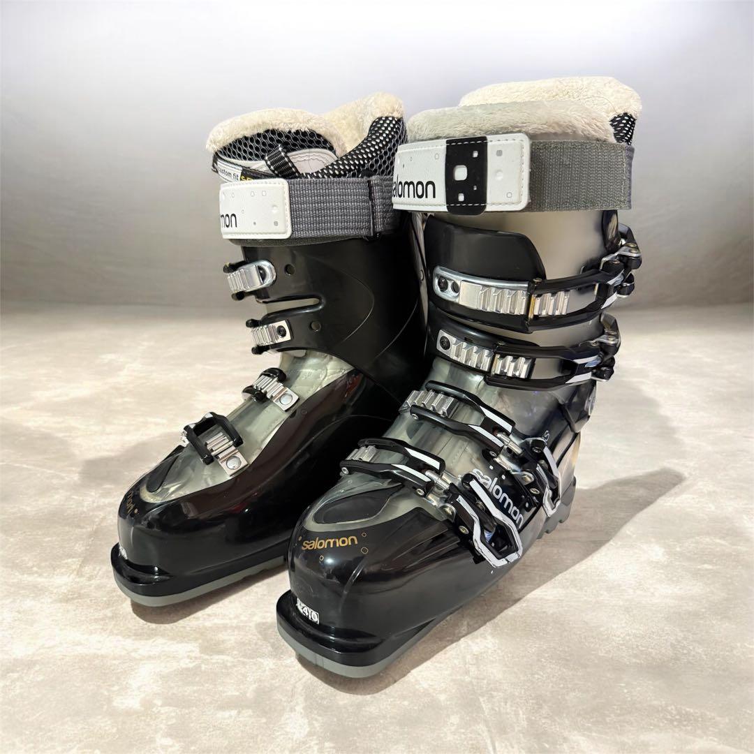 サロモン スキーブーツ RS 75W 24.0cm 暖かボアインナー 初中級者