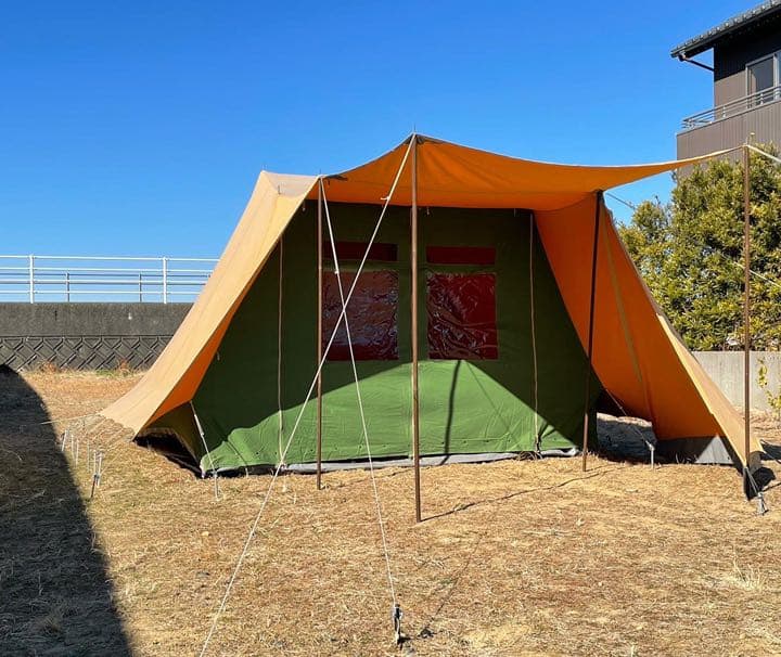 オランダ　ビンテージテント　de waard Jan van Gent