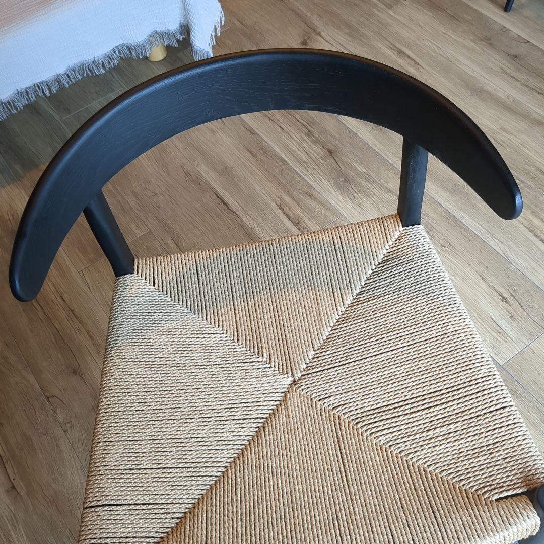 Re:CENO リセノ folk round arm チェア / BLACK