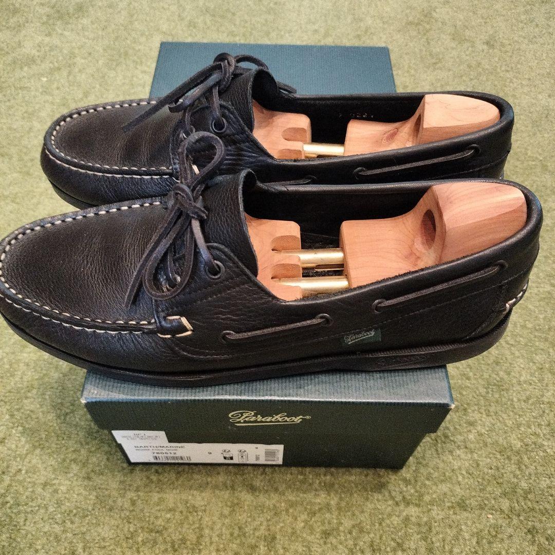 Paraboot / BARTH グレインレザー ブラック サイズ：9