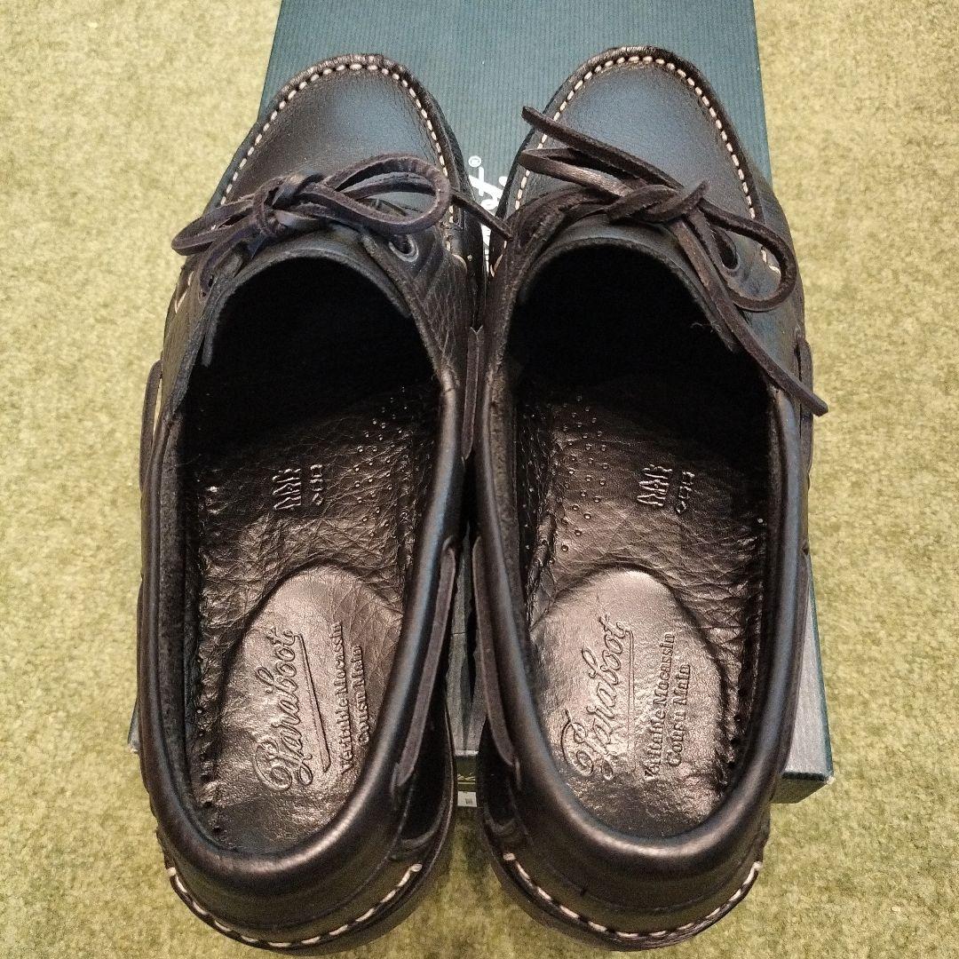 Paraboot / BARTH グレインレザー ブラック サイズ：9