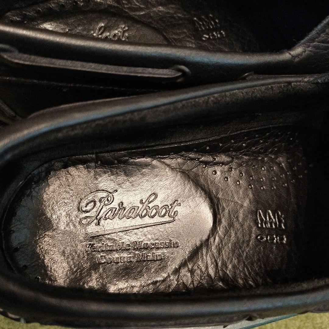 Paraboot / BARTH グレインレザー ブラック サイズ：9