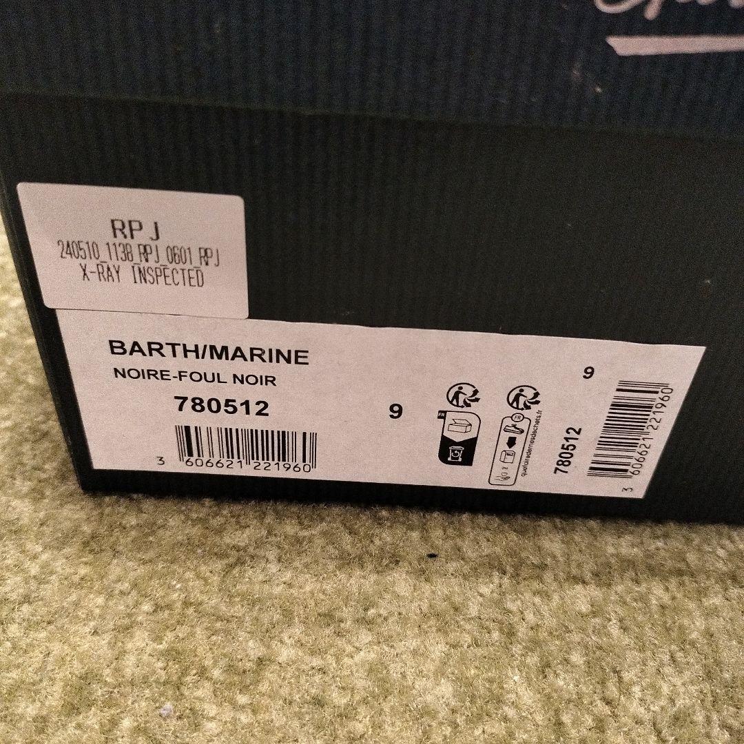 Paraboot / BARTH グレインレザー ブラック サイズ：9