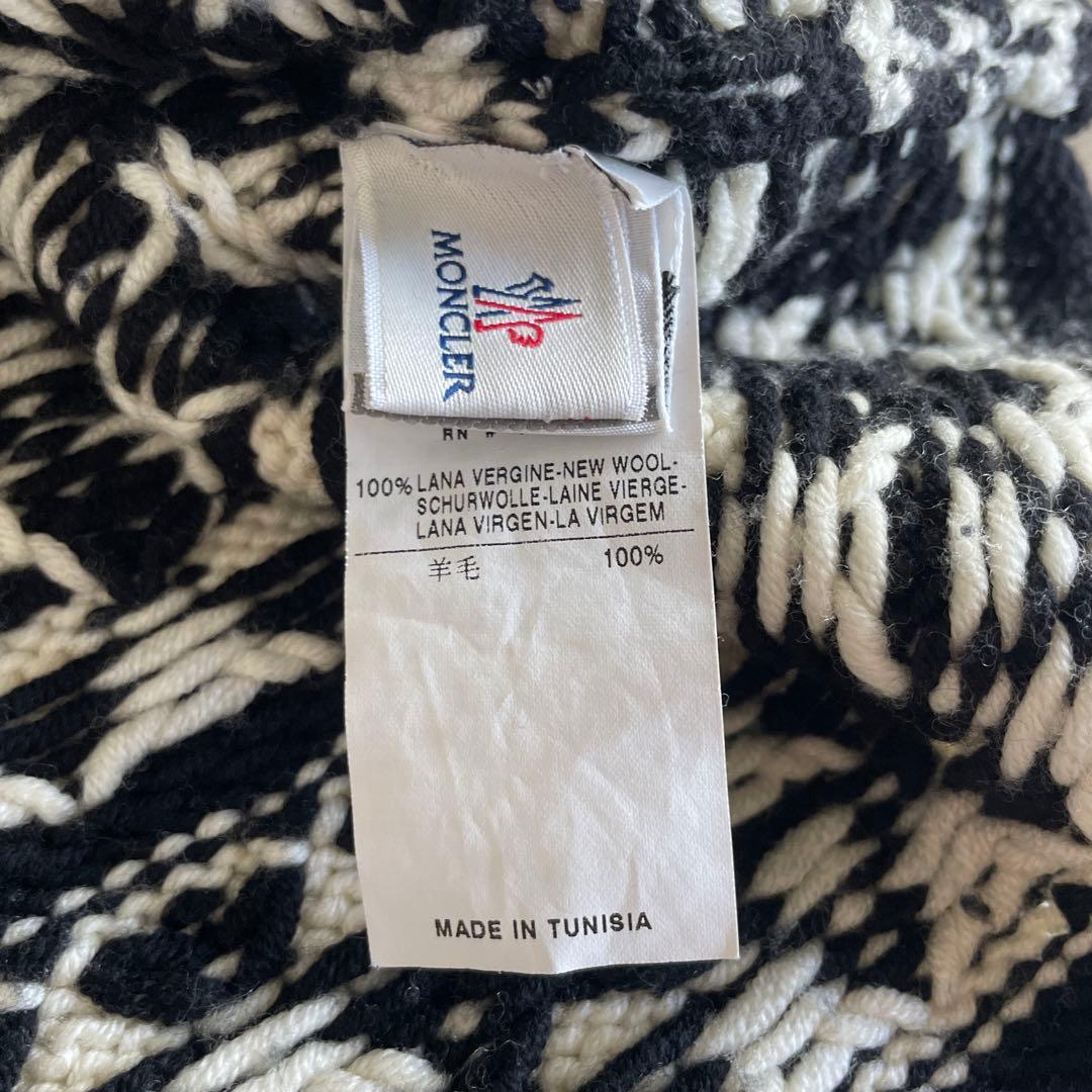 モンクレール　ニット　ケープ　ショートポンチョ　M